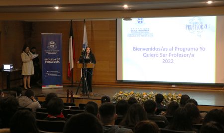 Con ceremonia presencial el Programa Yo Quiero Ser Profesor(a) UFRO inicia su año académico 2022